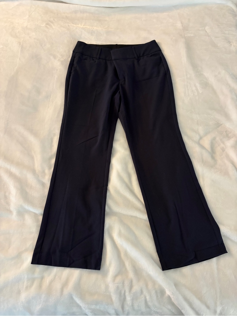 Nine West Black Wide-Leg Dress Pants